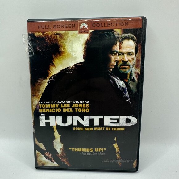 The Hunted DVD Tommy Lee Jones Benicio Del Toro Full Screen 2003 Paramount - Picture 1 of 3
